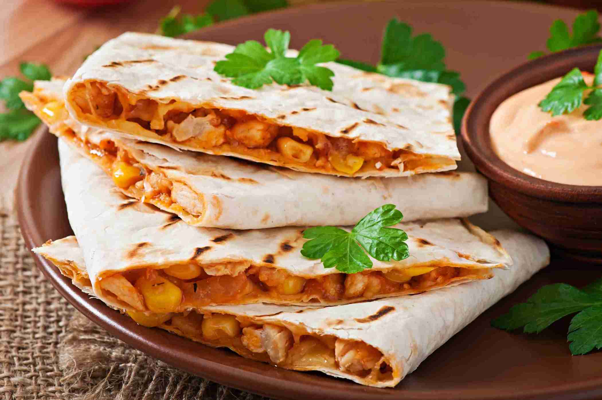 Chicken Quesadillas
